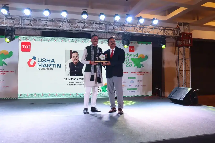 Usha Martin Foundation Honoured with the Village Development Initiative Award