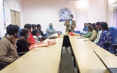 Greet all participants