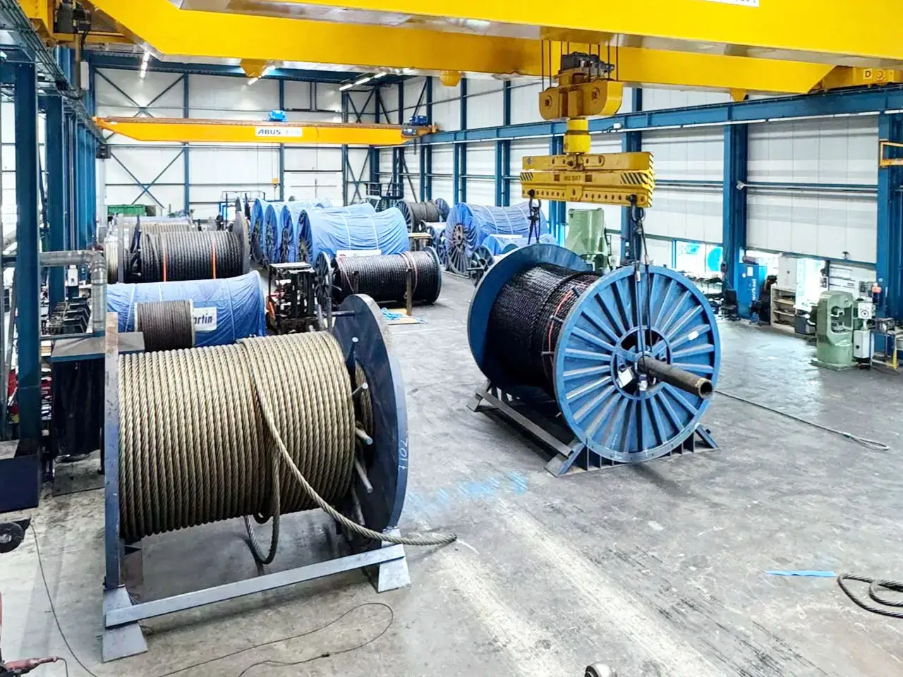 TITAN – OUR EUROPEAN WIRE ROPE CENTRE OFF TO A FLYING START