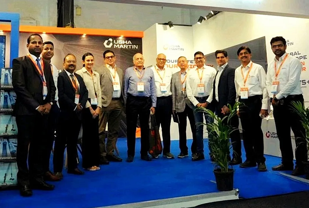 Usha Martin Exhibited at the ISEE Elevator Expo 2024